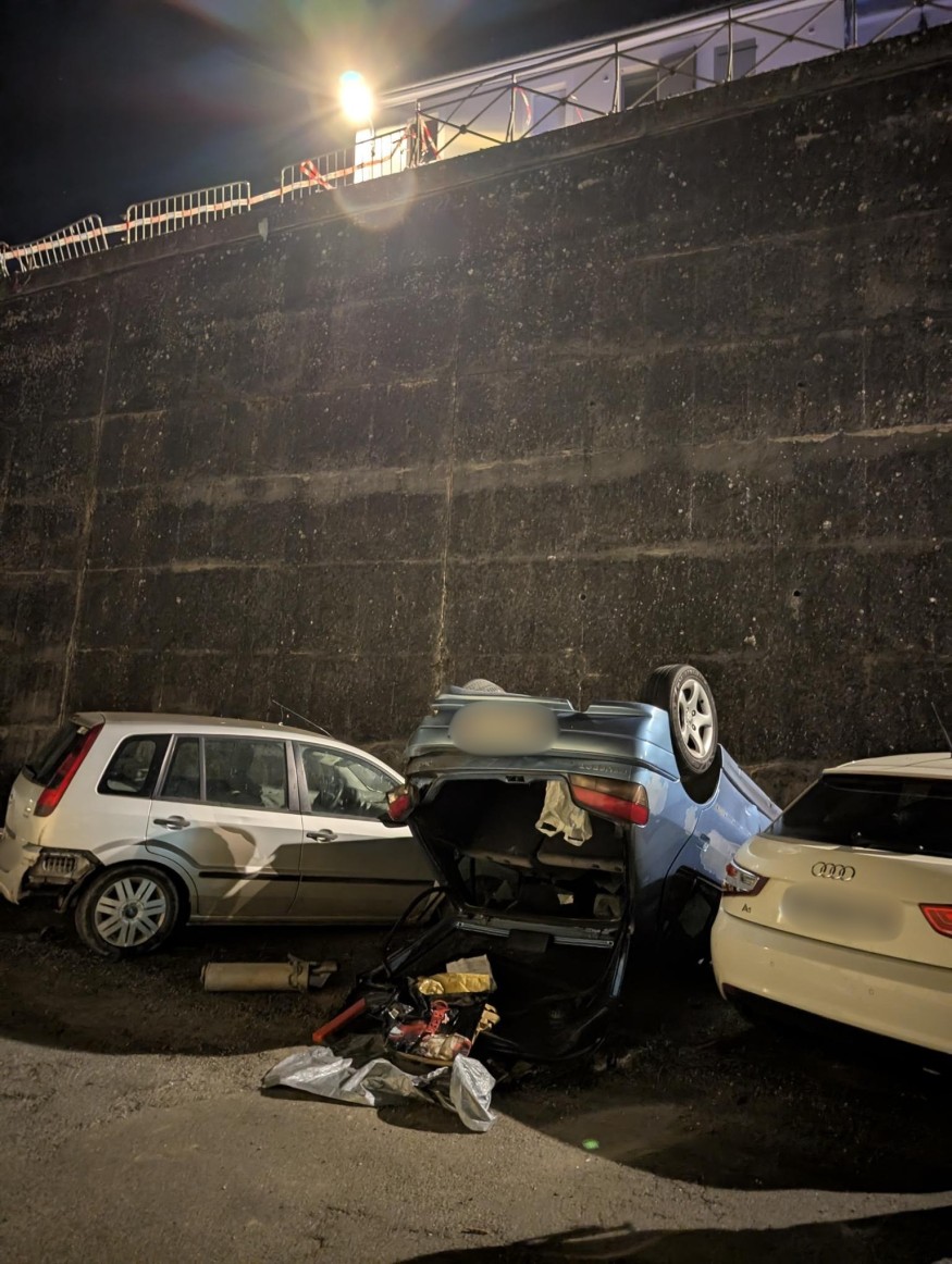 Accident à Auch : une voiture chute de 6 mètres, un jeune homme grièvement blessé
