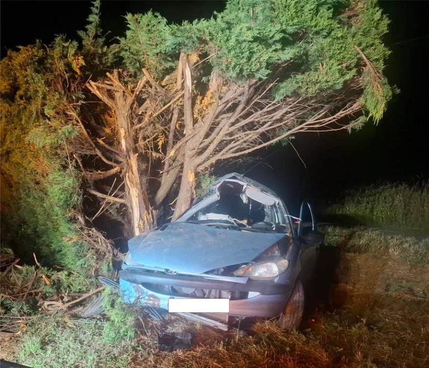 Simorre : un conducteur grièvement blessé après une collision contre un arbre