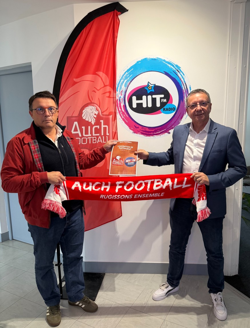 Gers : HIT FM Radio devient partenaire d'Auch Foot et de son Challenge International Carrière