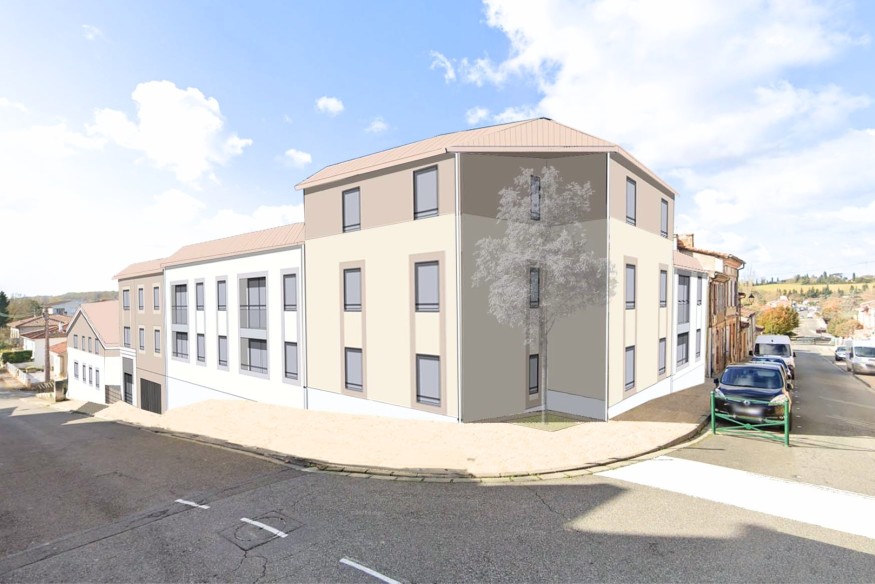 Gers : de friche urbaine à une résidence de 27 logements sociaux : la métamorphose de la caserne de Gimont